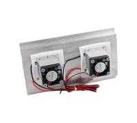 Risveglio Sistema di refrigerazione fai da te del kit di raffreddamento di | Doppio ventilatore DC 12 V 144 W modulo di raffreddamento in alluminio per 10L per mini frigorifero casa auto campeggio