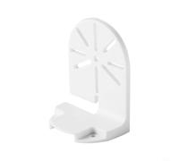Risveglio Staffa per telecamera a cupola CCTV, montaggio a parete in plastica per interni ed esterni, telecamere di sicurezza senza trapano, colore bianco, 74 x 100 mm