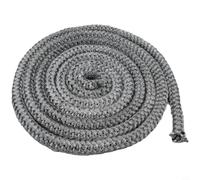 Risveglio Stufa a legna resistente per guarnizione della porta, corda in fibra di vetro, per stufe a legna e camini (18 mm x 2,5 m)