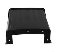 Risveglio Supporto da parete per telecamera di sicurezza, copertura antipioggia in ABS resistente alle intemperie per sorveglianza esterna, 270 x 265 x 95 mm, nero (nero)