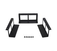 Risveglio Supporto da scrivania in alluminio per laptop, console di gioco con montaggio a clip per Pro Series S, per supporto compatto 10 x 7 x 4 cm, nero