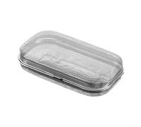 Risveglio Supporto per bacchette in acciaio inox 304, lavabile in lavastoviglie, per utensili da cucina, gabbia, cassetto, piano di lavoro, colore argento (S)