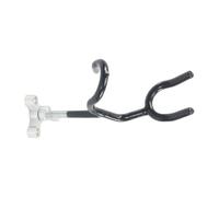 Risveglio Supporto per canna da pesca a 20° con base, angolo regolabile | Per acciaio inossidabile e antiscivolo, accessorio stabile per yacht per acqua dolce salata, nero