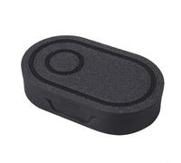 Risveglio Supporto per localizzatore per bicicletta Smart Tag 2, supporto magnetico antifurto, supporto per PC in ABS per riporre il ciclismo, nero
