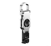 Risveglio Supporto pieghevole in alluminio per telefono, regolabile, portatile, con cuscinetti in silicone antiscivolo, resistente, per tutti gli smartphone, 2 in 1, fidget spinner,