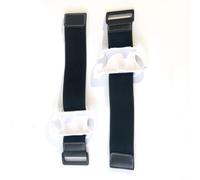 Risveglio Switch Dance - Confezione da 2 braccialetti con sensore di movimento in ABS Just Dance 2025 Zumba per Ring Adventure, regolabile, accessorio per giochi di fitness, console NS, rosso e blu