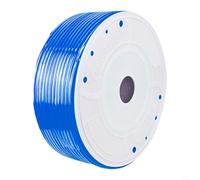 Risveglio Tubo dell'aria in poliuretano ad alta pressione, 4 x 2,5 mm, per compressore d'aria, 160 m, durezza 98A, resistente a olio, acqua e temperature da -10 a 60 °C, blu