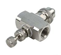 Risveglio Ugello d'atomizzazione dell'aria regolabile ad alta pressione 304 per il controllo di umidificazione dello spruzzatore della foschia dell'acciaio inossidabile (A)