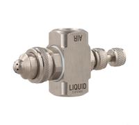 Risveglio Ugello di atomizzazione dell'aria regolabile ad alta pressione 304 per il controllo di umidificazione dello spruzzatore della nebbia dell'acciaio inossidabile (F)