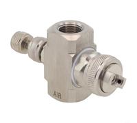 Risveglio Ugello di atomizzazione dell'aria regolabile ad alta pressione 304 per il controllo di umidificazione dello spruzzatore della foschia dell'acciaio inossidabile (E)