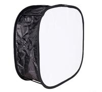Risveglio Yongnuo YN300 - Pannello LED pieghevole per diffusore Soft Box, 23 cm, con chiusura magnetica, per fotografie, con custodia, colore: nero