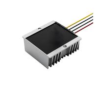 RISWEKFW Convertitore CC da 12V a 7,5V, 8A, 10A, 15A, 20A, 25A, 30A, 40A, Alimentatore for modifiche Auto, Modulo Step-Down da 10-40V a 7,5V(Gold)
