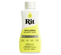 Rit - Colorante liquido multiuso, giallo fluo, 236 ml
