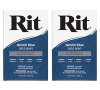 Rit, Denim Blue Purpose Powder Dye, 1-1/8 oz (Тwo Рack)