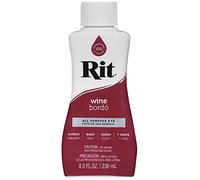 Rit Dye, colorante per tessuti liquido, 230 ml, nero, Multicolore, 14.22 x 6.35 x 5.08 cm