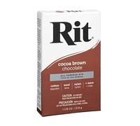 Rit Purpose Powder Dye, Cocoa Brown Tintura Multiuso in Polvere, Colore: Marrone Cacao, Multicolore, 1, 28 unità