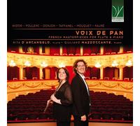 Rita d’Arcangelo / Giuliano Voix de Pan - Chefs-d'oeuvre français pour flû (CD)