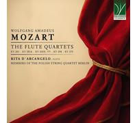 Rita d'Arcangelo Mozart : Quatuors pour Flûte (CD)