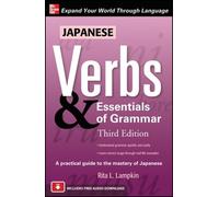 Rita Lampkin Japanese Verbs & Essentials of Grammar, Third Edition (Tascabile)