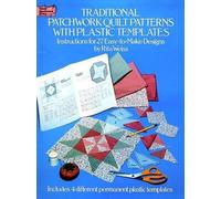 Rita Weiss Traditional Patchwork Quilt Patterns with Plastic Templat (Tascabile)