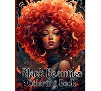Rita Z Adams Black Beauties Coloring Book (Tascabile)