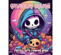 Rita Z Adams Gruseliges Kawaii Pastel Goth Farbung Buch (Tascabile)