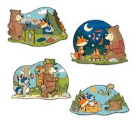 Ritagli di amici del bosco