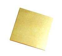 Ritagli di lamiera ottone Lamiera prima qualità(2mm x 100mm x 200mm)