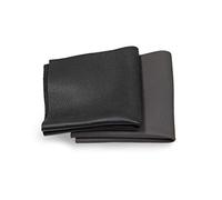 Ritagli di Pelle - Resti di Cuoio Nero, Scampoli di Pellame, Grandi Dimensioni, Alta Qualità, Ideale per Borse, Scarpe, Riparazioni, Decorazioni, Artigianato, 1 kg, Formato A6