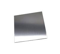 ritagli di piano di lavoro Piastra quadrata in acciaio inossidabile 304 da 50 x 50 mm, pannello resistente alla corrosione Kit CNC(6.0x50x50mm)