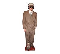 Ritaglio In Cartone A Grandezza Naturale Di Bad Bunny Con Mini Standee Gratuito