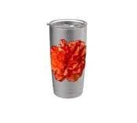 Ritaglio vettoriale garofano rosso incredibilmente bello Bicchiere termico in acciaio inox doppia parete