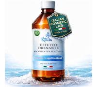Ritalia® Liquido per Bendaggi Drenanti 450 ml con Sali del Mar Morto | Ricarica Bende Anticellulite a Freddo | Trattamento Snellente e Rassodante Gambe Corpo