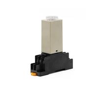 Ritardo di accensione Manopola DPDT 30S/30M Relè temporizzato timer AC 110 V/220 V DC 12 V H3Y-2 con presa di base PYF08A(Type 1)