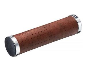 Ritchey classic locking grips synthetic leather brown 130mm