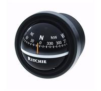 Ritchie V-57.2 Explorer Supporto Per Cruscotto Bussola Tradizionale Nera