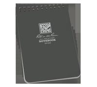 Rite in the Rain all-weather top-spiral notebook, 10,2 x 15,2 cm marrone copertura, modello universale (No. 446) Gray