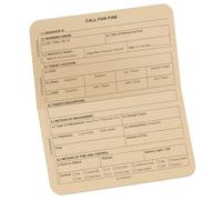 Rite in the Rain - Biglietto da combattimento per tutte le stagioni, 15,2 x 12,7 cm, 50 carte resistenti alle intemperie (n. CFF991T)