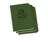 Rite in the Rain Mini Stapled Notebook 3 Pack