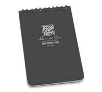 Rite in the Rain all-weather top-spiral notebook, 10,2 x 15,2 cm marrone copertura, modello universale (No. 446) Gray