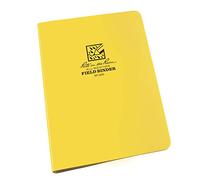 Rite in the Rain Raccoglitore ad anelli resistente alle intemperie da 1/2", 14,3 x 20 cm, raccoglitore giallo (n. 200), 20 x 14,3 x 1,9 cm