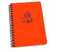 Rite in the Rain Side Spiral Notebook Orange