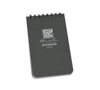 Rite in the Rain Taccuino a spirale superiore resistente alle intemperie, 3 "x 5", copertina grigia, modello universale (n. 835)