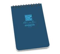 Rite in the Rain Top-Spiral Notebook 4x6, blu