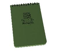 Rite in the Rain Top Spiral Notebook 4x6 Green