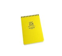 Rite in the Rain Universal Notebook Top Spiral Bound - White/Yellow, 4 x 6 Inch