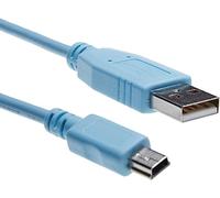 RiteAV - Cavo console USB (compatibile con Cisco CAB-Console-USB), 1,8 m di lunghezza, da USB tipo A a USB tipo Mini B, cavo console Rollover, USB 2.0, connessione a router, switch e firewall
