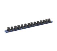 Ritenuta Bussole Guida Con 14 Clip Alluminio 1cmSq Guida SR3814 Sealey Nuovo