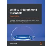 Ritesh Modi Solidity Programming Essentials (Tascabile)