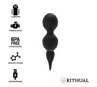 Rithual - Palline Vaginali Vibranti Nisha Ricaricabili Nere